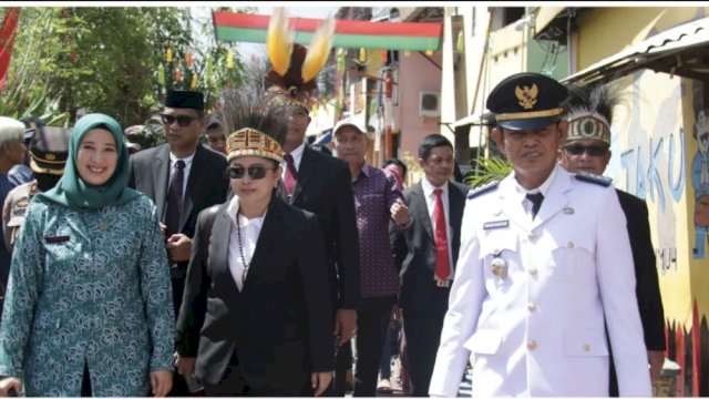 Hari OTDA, Longwis Totaka Kedatangan Staf Mendagri dan PJ Sekda Papua Tengah