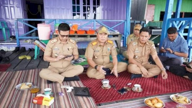 Dampingi Asisten III, Camat Ujung Tanah Bahas Kontainer dan Longwis