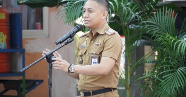 Pimpin Apel Pagi, Sekcam Ujung Tanah Tanamkan Etos Kerja
