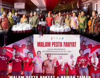 Meriahnya Pesta Rakyat HUT RI ke-78, Camat Mamajang: Terima Kasih