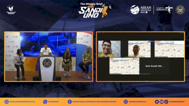 Kemenparekraf RI Resmi Tetapkan Kuliner Kota Makassar Subsektor Unggulan Ekonomi Kreatif di Indonesia