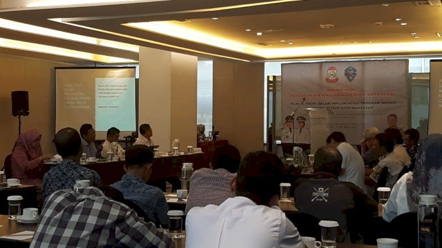Balitbangda Makassar Gelar Seminar Hasil, Teliti Soal Inovasi Lorong Wisata