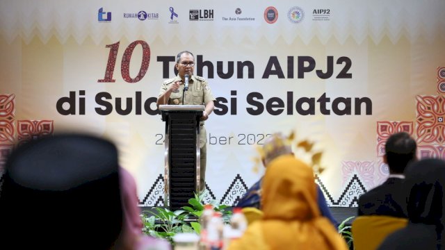 10 Tahun AIPJ2 di Sulsel, Danny Pomanto: Percepat Makassar Menuju Kota Inklusif