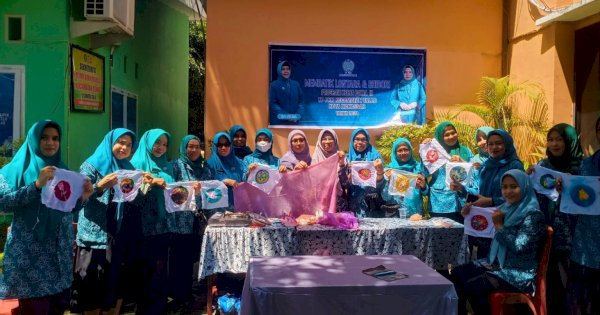 Gelar Pelatihan Membatik Bantu PKK Tallo Dorong Kreativitas