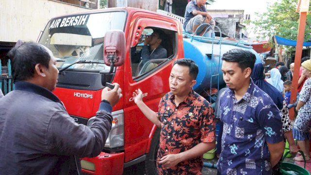 Alamsyah Pastikan Distribusi Air Bersih Sampai Ke Warga