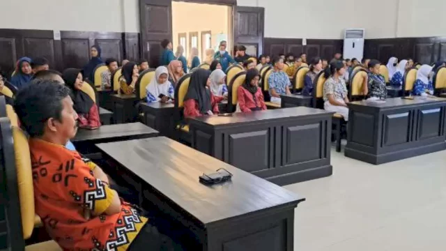 Disbud Makassar Beri Wadah Anak SMP Membatik Bersama di Museum Kota