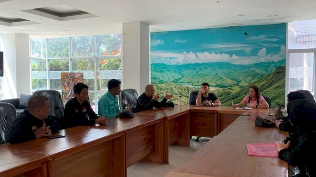 Dinas Kebudayaan Makassar Temui Dinas Pariwisata Toraja, Bahas Pembangunan Rumah Adat Tongkonan di Losari