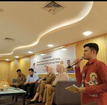 Tingkatkan Pemahaman Cagar Budaya, Disbud Sosialisasi PP No 1 Tahun 2022