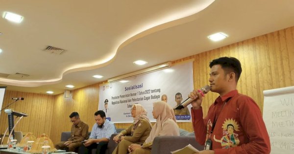 Tingkatkan Pemahaman Cagar Budaya, Disbud Sosialisasi PP No 1 Tahun 2022
