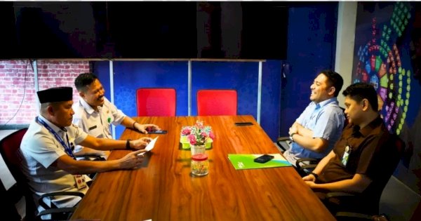 Perkenalan Pejabat Baru, Sekcam Mamajang Terima Kunjungan Manajemen BPJS Ketenagakerjaan