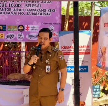 Peringatan Rabies Day, Camat Mamajang Harap Afa Edukasi Warga Soal Penyakit Rabies
