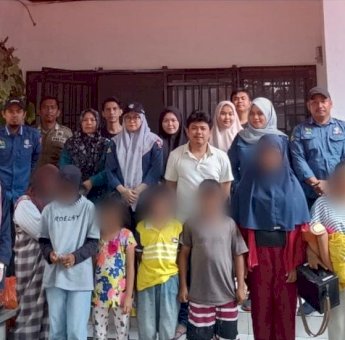 Tampung di RPTC, Dinsos Makassar Data dan Bina 16 Anjal dan Gepeng Hasil Patroli Rutin