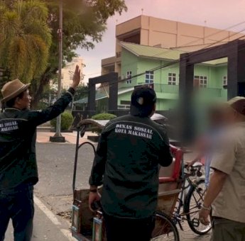 Plt Kepala Bidang Rehabilitasi Sosial Pimpin Penertiban Anjal dan Gepeng di Jalan Protokol