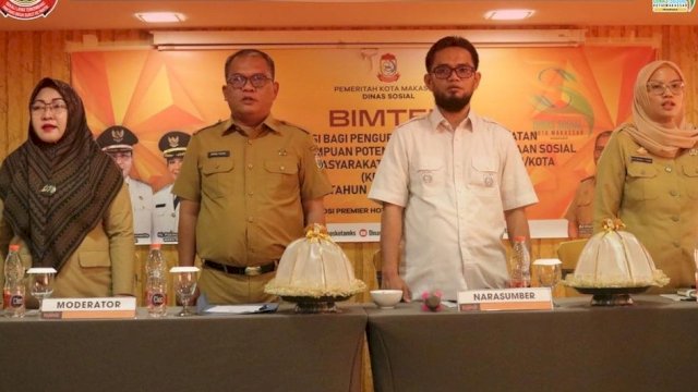 Gelar Bimtek, Plt Kadinsos Makassar Beri Edukasi Soal LKS