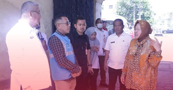 Tuan Rumah Forum ASEAN, Plt Kadinsos Makassar Dampingi Menteri Risma Tinjau Kesiapan