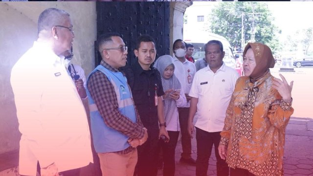 Tuan Rumah Forum ASEAN, Plt Kadinsos Makassar Dampingi Menteri Risma Tinjau Kesiapan