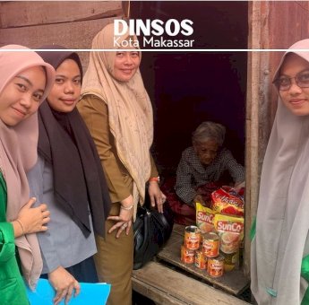 Dinsos Makassar Salurkan Bantuan Penyandang Disabilitas, Sasar Warga Ballaparang