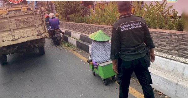 TRC Saribattang Dinsos Makassar Gelar Razia Anjal dan Gepeng, Sasar Kawasan Protokol