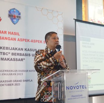 Balitbangda Lakukan Penelitian Petakan Pola Perkembangan Kasus TB di Makaasar