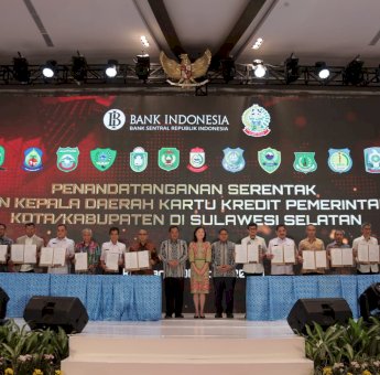 Pertama di Indonesia Timur, Pemprov Sulsel Launching KKPD hingga MoU Perkada KKPD 14 Daerah secara Serentak