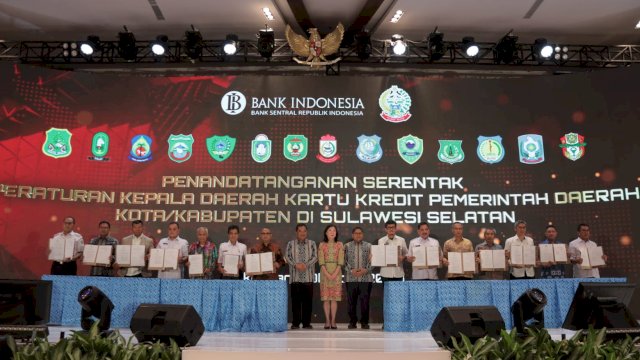 Suasana MoU Perkada KKPD 14 Daerah Secara Serentak