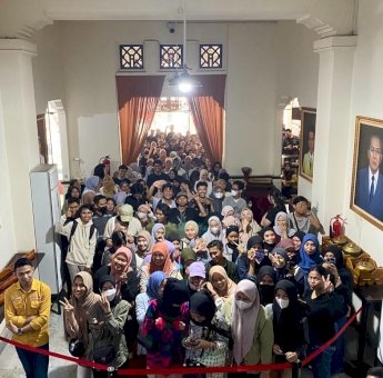 70 Ribu Pengunjung ke Walking Through a Songline di Museum Kota Makassar