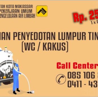 Cuti Bersama, PPID Dinas PU Makassar: Layanan Tinja Tetap Beroperasi