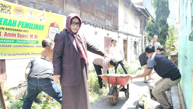 Apiaty K Amin Syam Kundapil di Ujung Pandang, Sektor Infrastruktur Jadi Perhatian