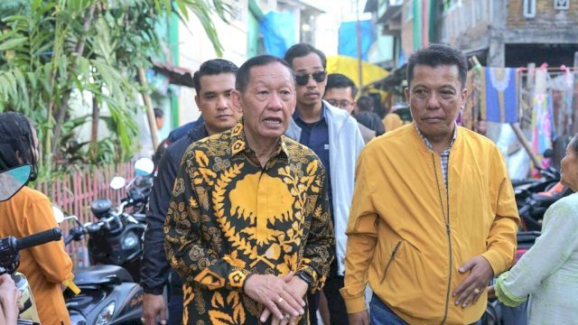 Abd Wahab Tahir Ajak Hamka B Kady Sapa Warga Pannampu, Tinjau Langsung Kehidupan di Lorong