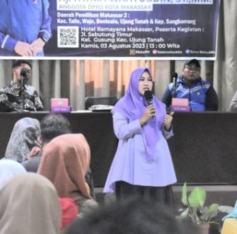 Fatma Wahyudin Terima Curhatan Warga Soal Air Bersih di Ujung Tanah