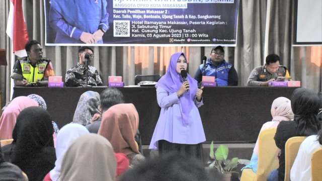 Fatma Wahyudin Terima Curhatan Warga Soal Air Bersih di Ujung Tanah