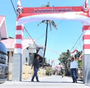 Kundapil, Arifin Dg Kulle Tinjau Langsung Proyek Pembangunan di Tamalate