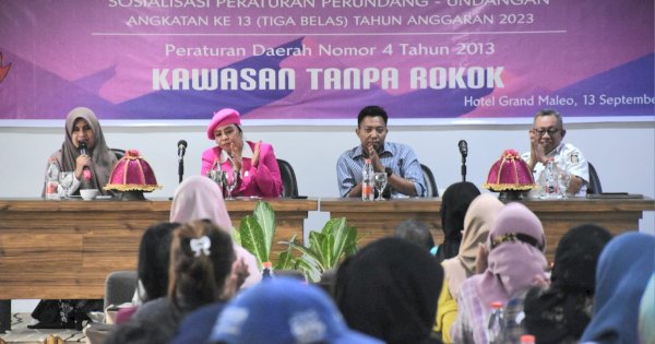 Sosper Bahas Kawasan Tanpa Rokok, Nunung Dasniar Dukung Ruang Khusus KTR di Makassar