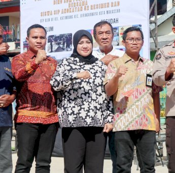 Dinas PU Makassar Apresiasi Polda Sulsel Bangun Sumur Bor Atasi Krisis Air Bersih di Biringkanayya