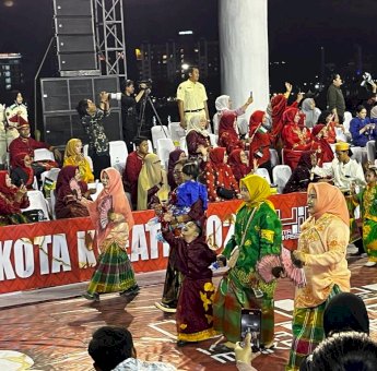 Puluhan Penyandang Disabilitas Ikut Karnaval Budaya Hari Jadi Kota Makassar ke-416