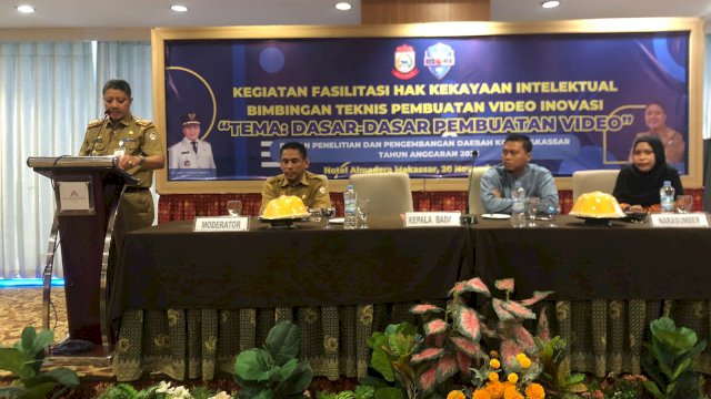 Balitbangda Gelar Bimtek Pembuatan Video Inovasi, Dukung Makassar Kota Terinovatif