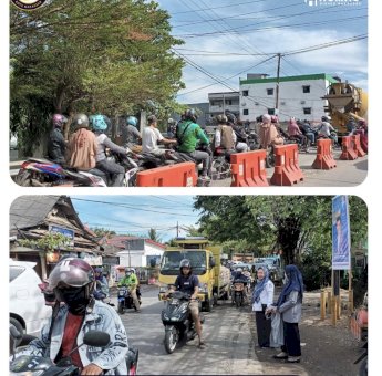 Dishub Makassar Lakukan Pra Monev di Pertigaan Borong-Toddopuli
