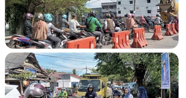 Dishub Makassar Lakukan Pra Monev di Pertigaan Borong-Toddopuli