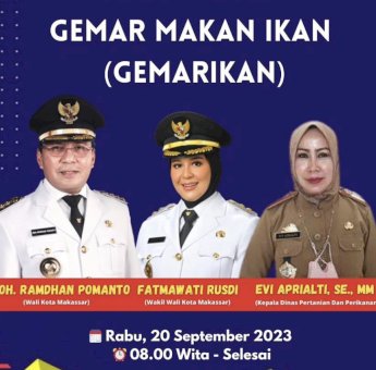 Kadis DP2 Galakkan Gemar Makan Ikan di Kota Makassar