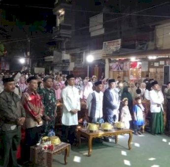 Tauladani Akhlak Rasulullah, Plt Camat Bontoala Hadiri Ramailan Maulid Nabi