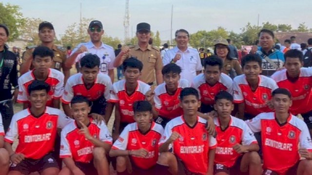 Apresiasi plt Camat Bontoala di Tim Liga Anak Lorong