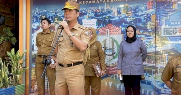 Instruksi Plt Camat Bontoala Menjaga Keindahan Wilayah