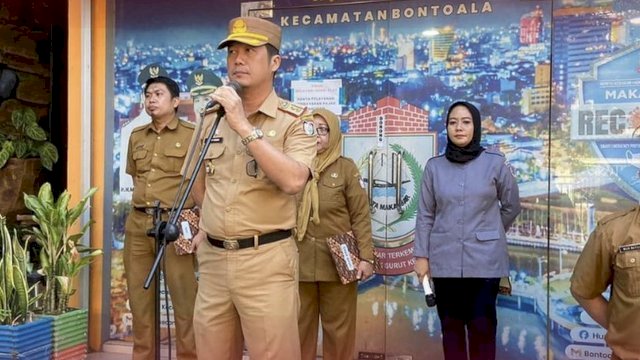 Instruksi Plt Camat Bontoala Menjaga Keindahan Wilayah