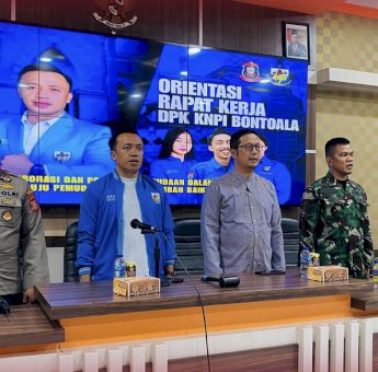 Harap Pemuda Makassar Tambah Baik, Plt Camat Bontoala Hadiri Rakercam DPK KNPI