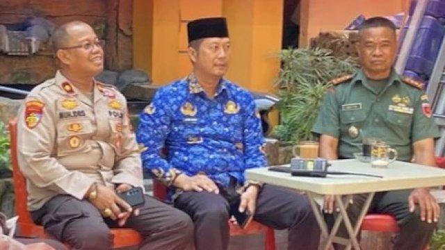 Wujud Pemilu Damai, Aswin Gelar Rakor Bersama Tripika Kecamatan