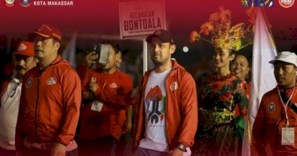 Semangati Para Kontingen, Aswin-Manggala Kompak Hadiri Porkot 2023