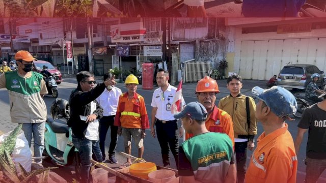 Tingkatkan Estetika Lingkungan, Sekcam Bontoala Pimpin Studi Banding Median Taman