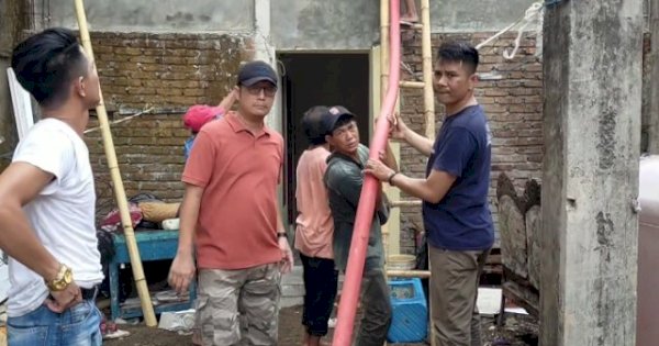 Aswin Kartapati Harun Tinjau Lokasi  Kebakaran di Tompo Balang