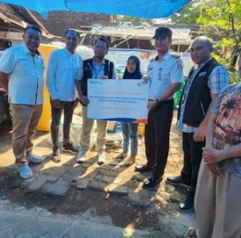 Dukung Bank Sampah, Kecamatan Bontoala Terima CSR dari BRI