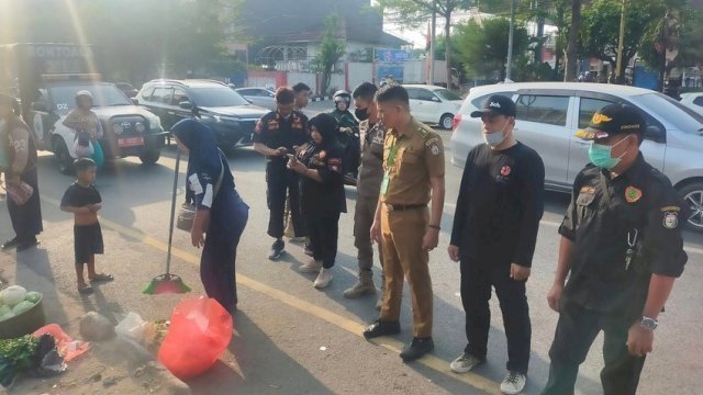 Ganggu Arus Lalu Lintas, PKL di Bawakaraeng Ditertibkan